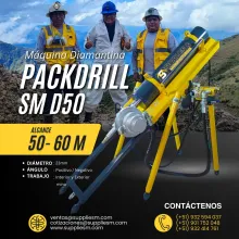 EQUIPO DIAMANTINA PACKDRILL PARA YACIMIENTOS MINEROS