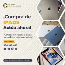 COMPRAMOS IPAD