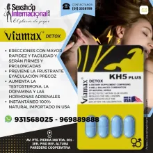VIAMAX DETOX PROLONGUE 1 HORA MÁS SU RELACIÓN SEXUAL