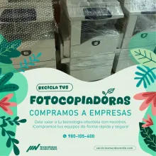 COMPRAMOS FOTOCOPIADORAS