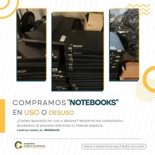 COMPRAMOS NOTEBOOKS