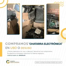 COMPRAMOS CHATARRA ELECTRONICA 