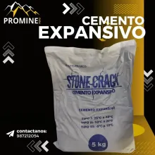 Fuerza Silenciosa Cemento Expansivo de Alto Impacto