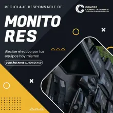 COMPRAMOS MONITORES
