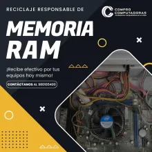 COMPRAMOS MEMORIAS RAM