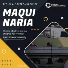 COMPRAMOS MAQUINARIAS 