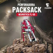 PACKSACK NEUMÁTICA FL50 equipo para industria minera 