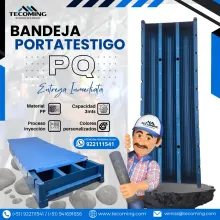 SEGURIDAD Y ORDEN - BANDEJAS PORTA TESTIGO PQ