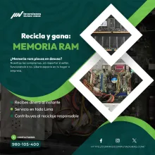 Compra y reciclaje de MEMORIA RAM 