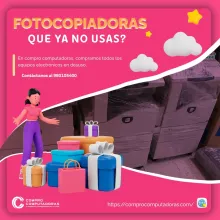 COMPRAMOS FOTOCOPIADORAS