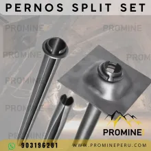 Perno Split Set para Minería Anclaje Seguro y Resistente
