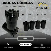 BROCAS CONICAS MINERIA PERUANA LIMA 