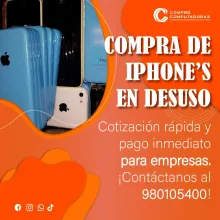 COMPRAMOS IPHONE