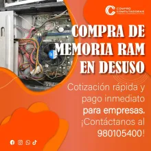 COMPRAMOS MEMORIAS RAM 