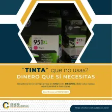 COMPRAMOS TINTAS