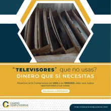 COMPRAMOS TELEVISORES 