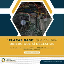 COMPRAMOS PLACAS MAINBOARD 