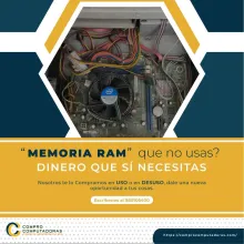 COMPRAMOS MEMORIAS RAM