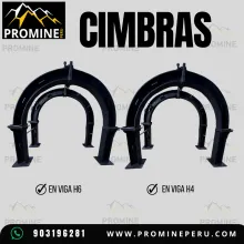 Cimbra para Minería Soporte Estructural Seguro