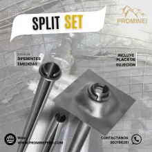 Split Set Anclaje Minero Rápido y Eficiente