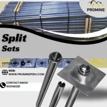 Split Set Anclaje Rápido y Seguro en Minería