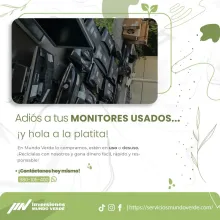 COMPRAMOS MONITORES