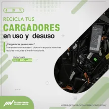  Recicla tus Cargadores y Gana Dinero con Servicio Mundo Ver