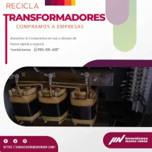 COMPRAMOS TRANSFORMADORES 