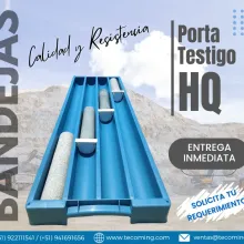 BANDEJAS DE PLÁSTICO RESISTENTES PARA PERFORACIÓN DIAMANTINA