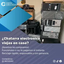 COMPRAMOS CHATARRA ELECTRONICA