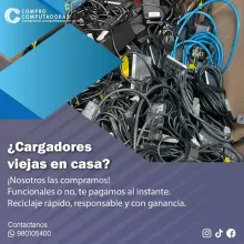 COMPRAMOS CARGADORES