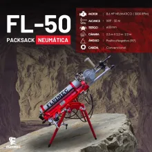 PACKSACK NEUMÁTICA FL50 equipo para industria minera 