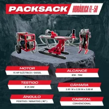 PACKSACK HIDRÁULICA FL50 equipos para mineria 