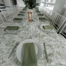 SERVICIO DE ALQUILER DE MOBILIARIO MENAJERIA CRISTALERIA