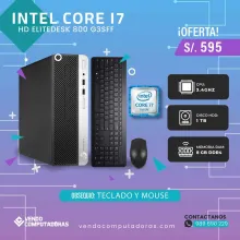 POTENTE PC INTEL CORE I7 CON 8GB RAM Y 1TB HDD