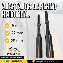 ADAPTADOR DE PERNO HELICOIDAL - 19MM 22MM Y 25MM - PROMINE 