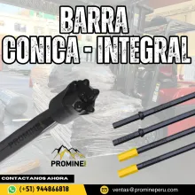 BARRA CONICA E INTEGRAL - VARILLA DE PERFORACION - PROMINE