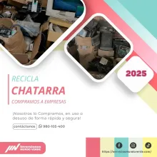  Tu chatarra tiene valor Véndela hoy