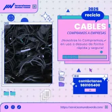  Compramos tus cables en desuso 