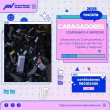 COMPRAMOS CARGADORES