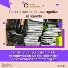 Reciclaje fácil y rápido de equipos electrónicos