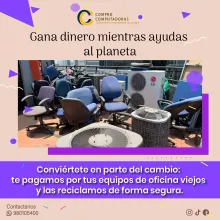 No dejes que tu equipo viejo ocupe espacio.