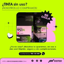  Tienes cartuchos de tinta que ya no usas Te los compramo