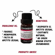 EXCITANTE NATURAL YOMBINA LIQUIDA - EN SEXSHOP OFERTAS