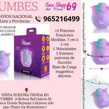 VIBRADOR CON FORMA DE ROSA VIBEN ZEN ROSA-UNICORNIO TUMBES 