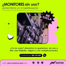 COMPRAMOS MONITORES