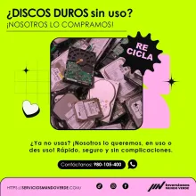 COMPRAMOS DISCOS DUROS