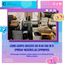 Vende tus computadoras en desuso y contribuye al reciclaje 