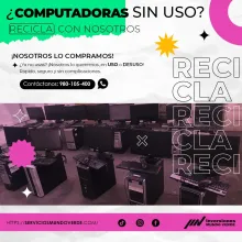  Compramos tus computadoras en desuso 