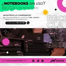  Compramos tus notebooks en desuso 